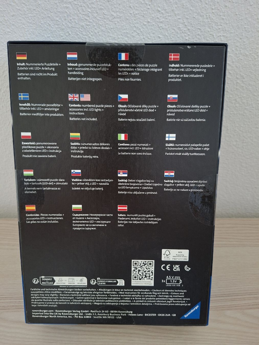 Ravensburger Puzzle: Puzzle Ravensburger 3D – Nuovo e nell'imballaggio originale da Novazzano venduto da Cantela 1