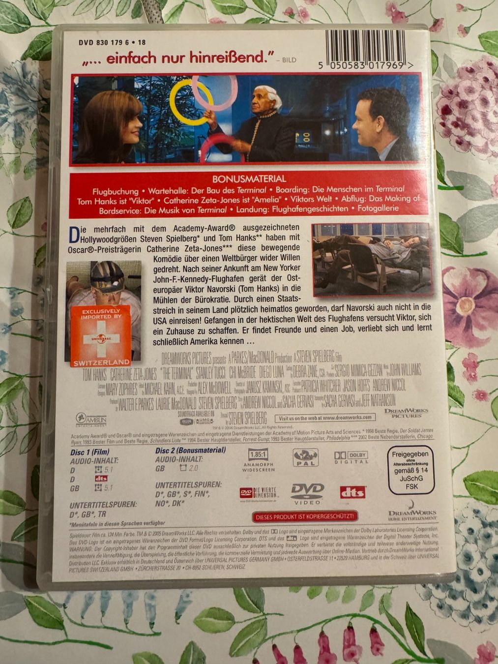 Tutti i DVDs: Terminal - Tom Hanks - DVD (2-Disc Special Edition) – Usato da Giswil venduto da michivonah 1
