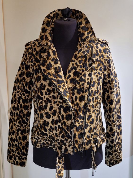 Leopardenmuster Strickjacke Damen - Elegant & Vielseitig