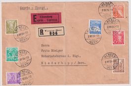 Sehr seltener FDC von 1934 ! Fehlt in jeder Sammlung !!