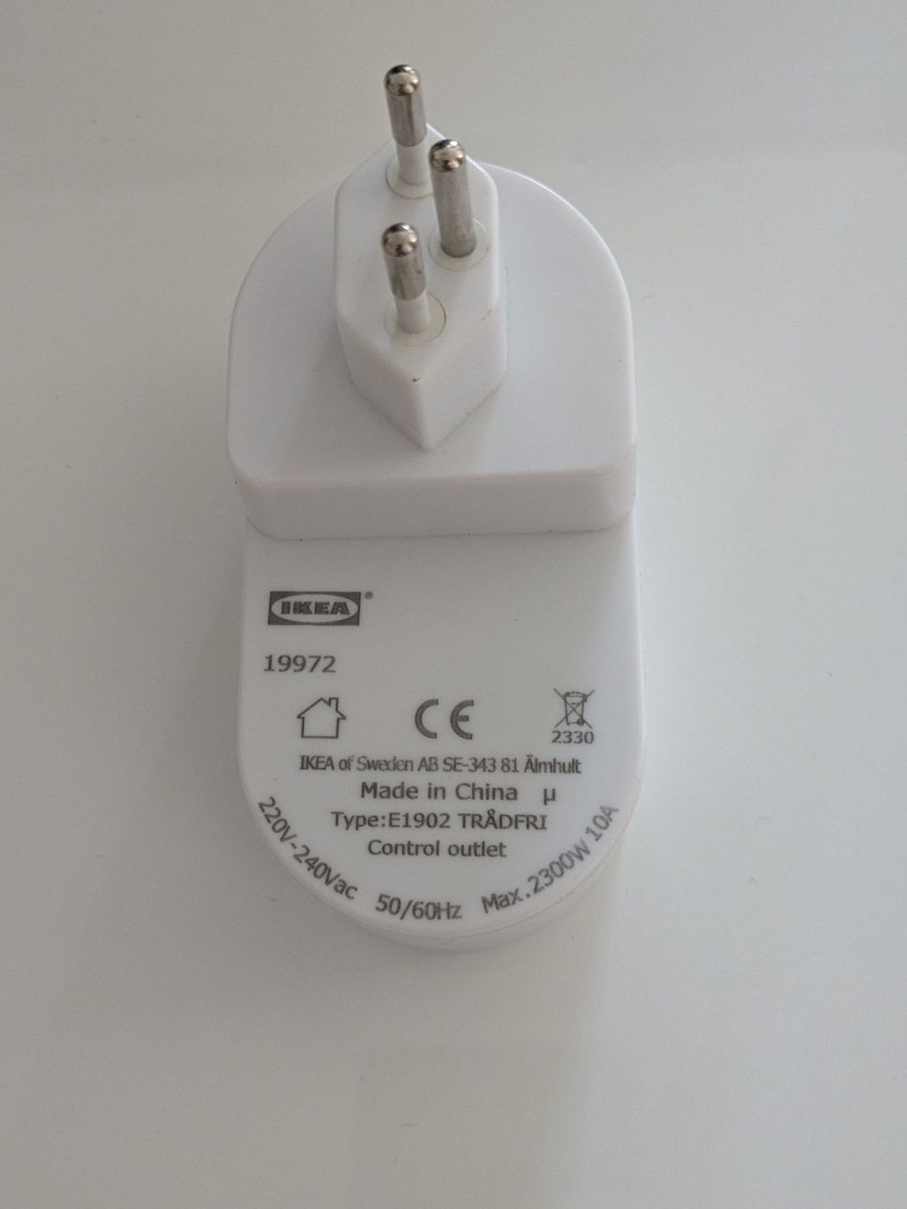 Ikea Fiches d'alim.: Ikea Tradfri Steckdose, funkgesteuert, smart, Zigbee – D'occasion à Liestal par tonic 3