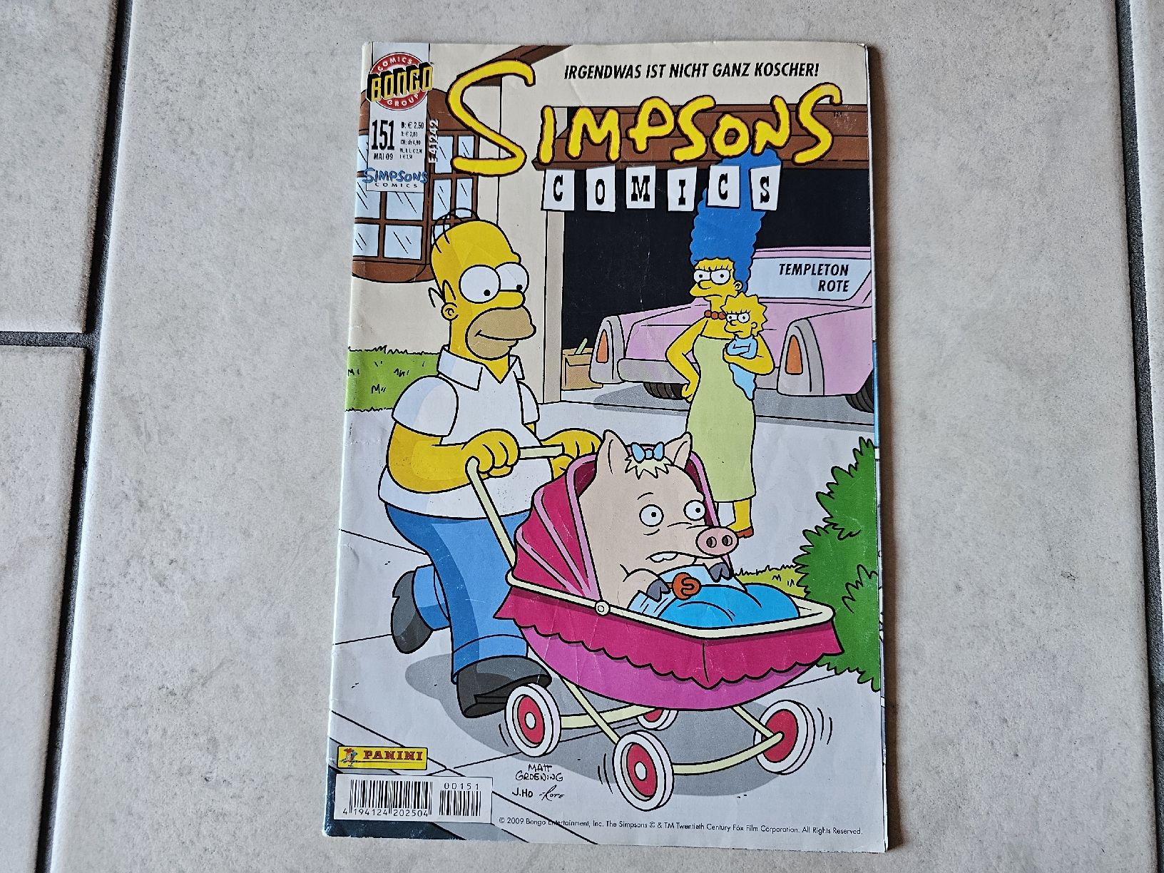 BD: Simpsons Comic  -  Heft #151 – D'occasion à Schneisingen par backstore24