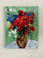 Blumenstrauss nach Van Gogh - Gemälde