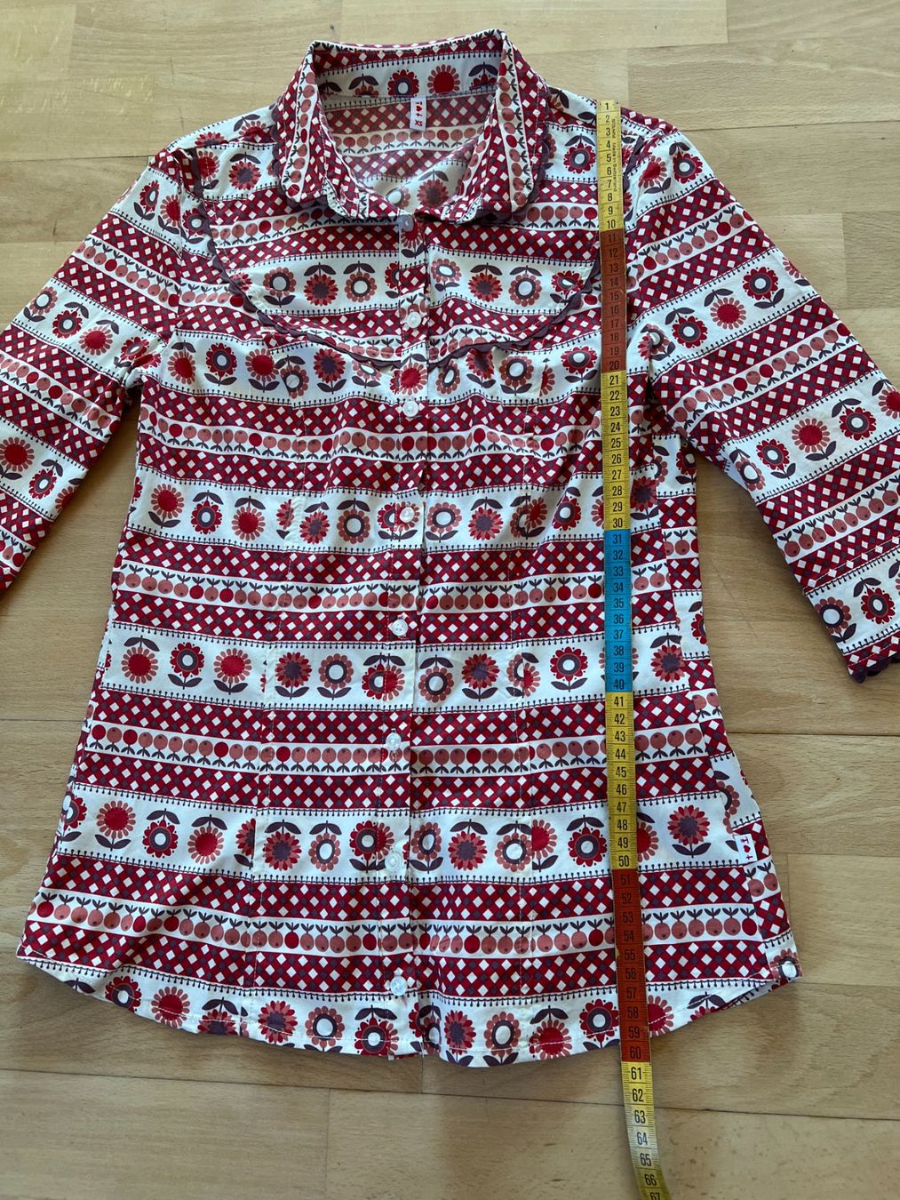 Blutsgeschwister Camicette: Blutsgeschwister Damen Bluse, Gr. XS – Usato da Worb venduto da farben20zauber 3