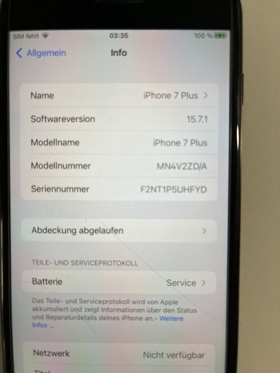 iPhone 7 Plus, 128 GB, Diamant Black Kaufen auf Ricardo