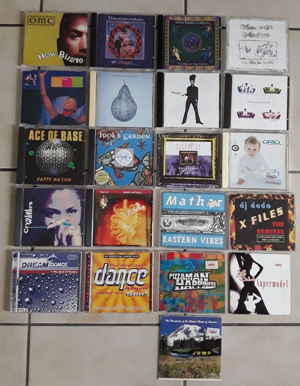 CD-Sammlung Pop/Rock/Dance/Filme (62 Alben + 11 Singles) (Gebraucht) in ...