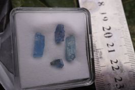 Aquamarin    stäbe    ab 1.-  lot0   Räumung
