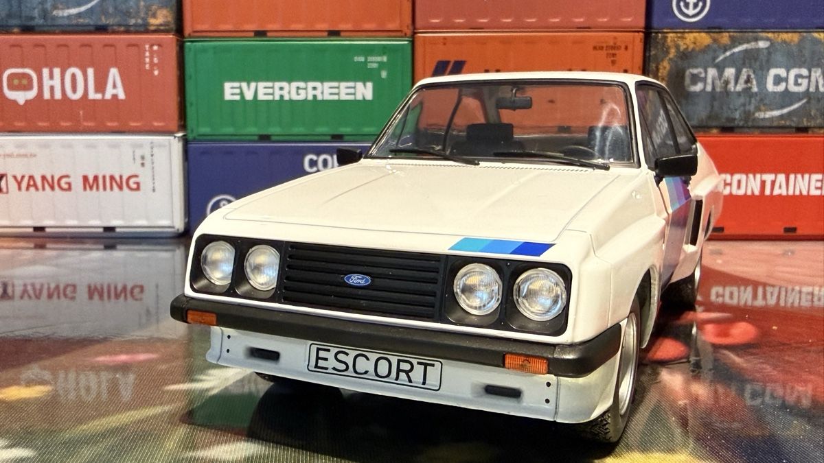 Ford Modellautos: Ford Escort weiss  – Neu (gemäss Beschreibung) aus Basel von Zomeg 1
