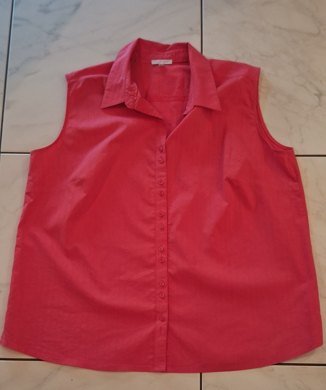 Blusen: Hemdbluse Gr.48 ärmelos mintgrün – Neu (gemäss Beschreibung) aus Rotkreuz von schweizerin72