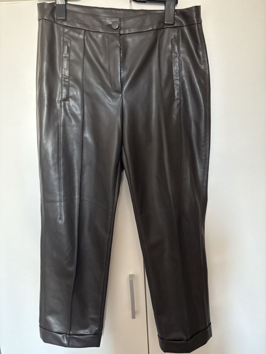 Marc Cain Pantaloni: Marc Cain Hose Gr. N4, Top Zustand, Herbst Trend! – Usato da langenthal venduto da rundholz7