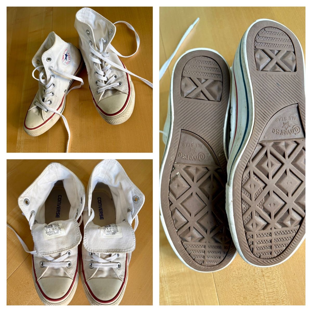 Converse Scarpe da uomo: Converse All Star, weiss, Grösse 38 – Usato da Herisau venduto da spinn_chind