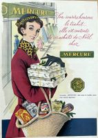 Mercure - Alte Werbung / Ancienne publicité 1954