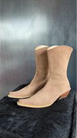 Western Cowboy Stieflette Leder mit Muster Gr.41 * Bottine