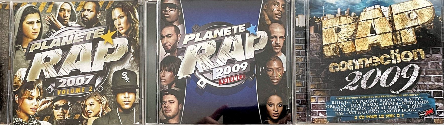 CDs: Planète Rap & Rap Connection - 4 CD's & 2 DVD – Gebraucht aus Savagnier von Ne2065