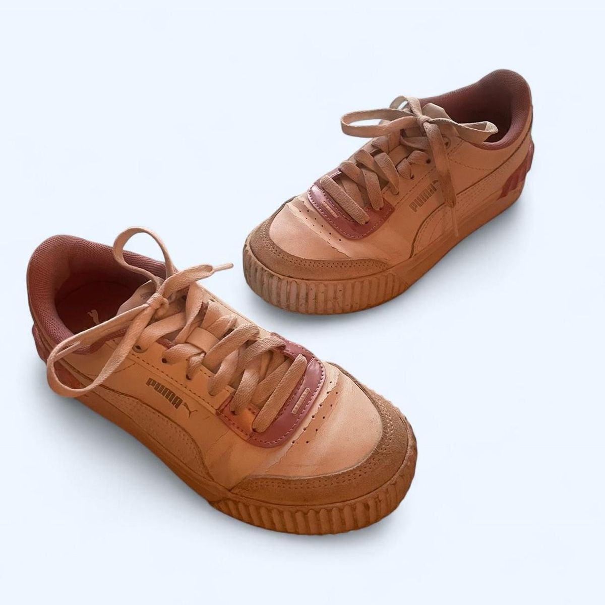 Puma Scarpe da donna: Puma Sneaker, Gr. 36, Weiss/Rosa – Usato da Therwil venduto da nat_gtk5 1