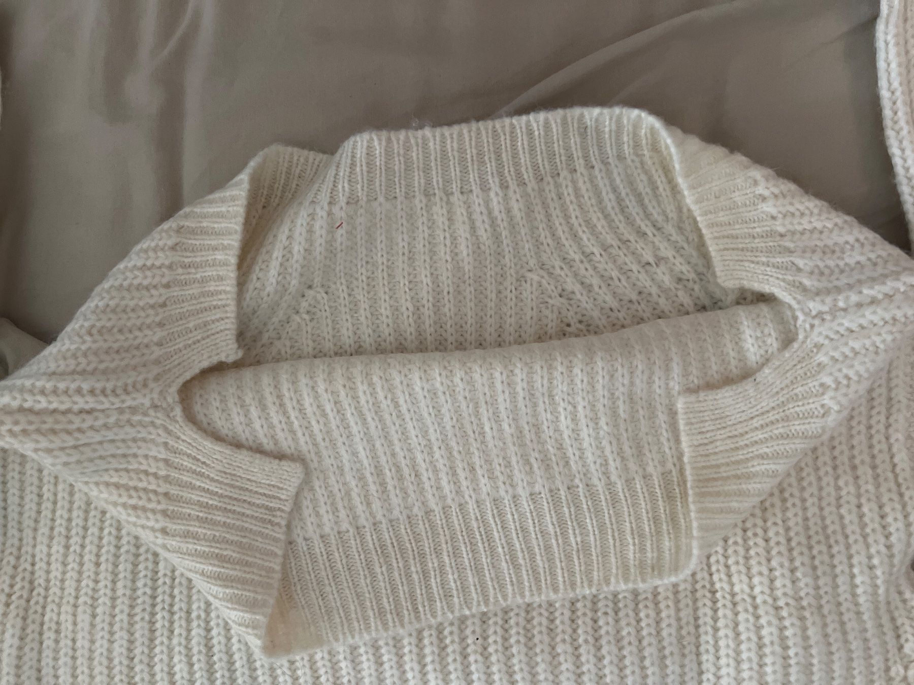 Pullover & Sweatshirts: Pull en grosse maille crème Payra taille L en bon état – Gebraucht aus Vernier von lea_77bv 4