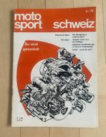 Moto Sport Schweiz 5/75 – Rarität für Oldtimer Fans.
