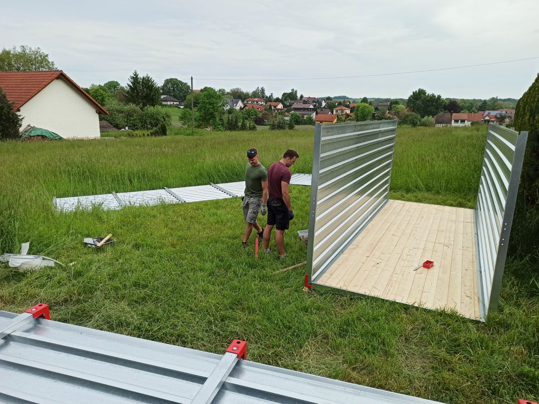 Contenitori edile: ✅ 4m Lagercontainer in Anthrazit Grau / Material- Container – Nuovo e nell'imballaggio originale da Zürich venduto da max_82mz 3