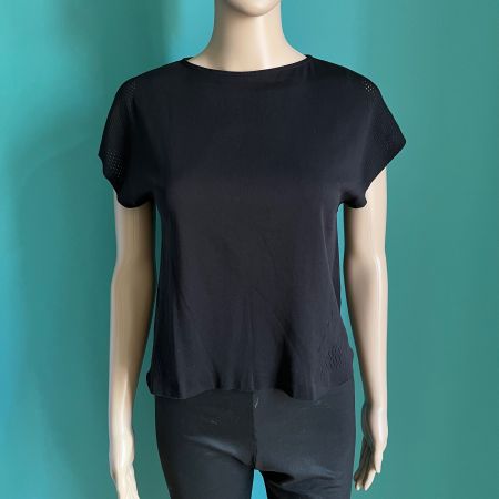 ADIDAS Relaxed Fit WARP KNIT TEE Seamless Crop Top 🖤