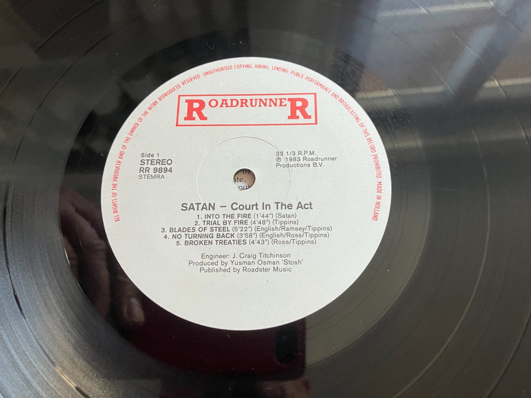 Vinyles: Satan – D'occasion à Aarwangen par Jukebox3 6
