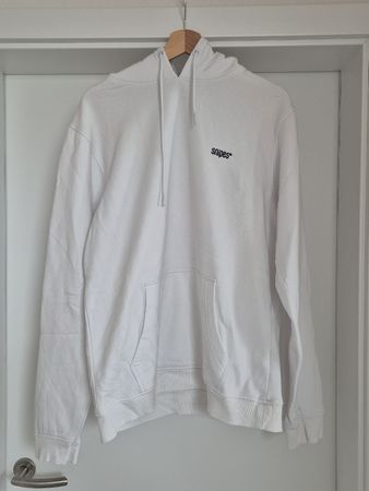 Weisser Snipes Hoodie, Grösse L – Perfekt für den Winter!