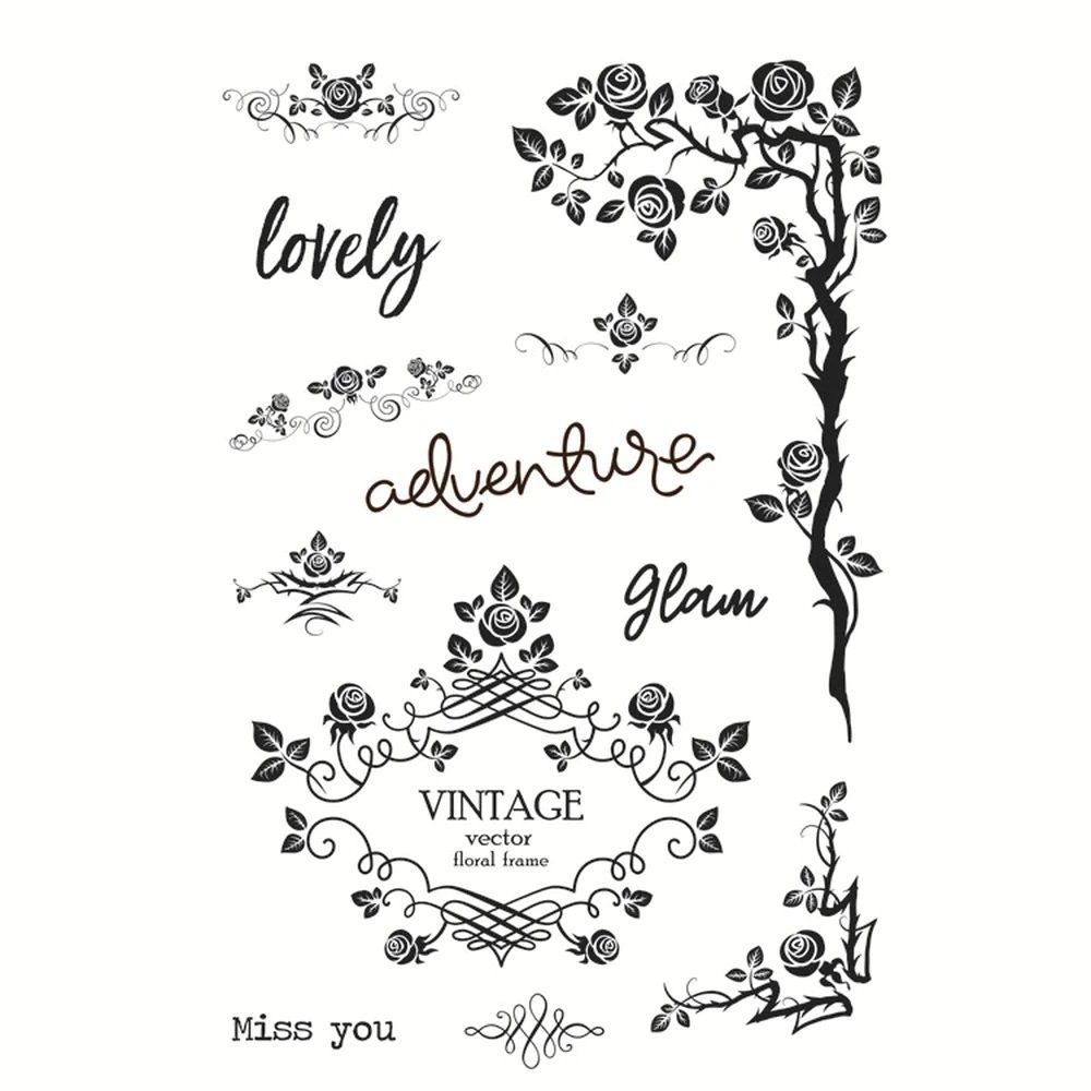 Timbri: Clear Stamps - Silikonstempel – Nuovo e nell'imballaggio originale da Thun venduto da Rowaner