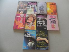 10 Romane Taschenbücher von Autorin Marie Luise Fischer 1980