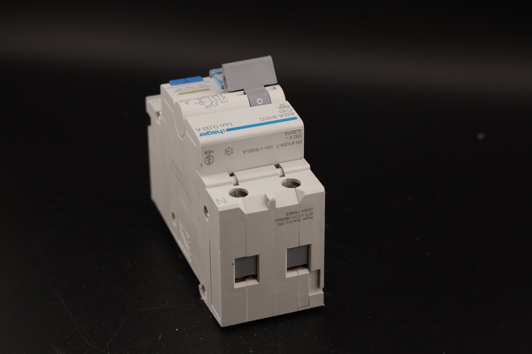 Hager Interruttori: Hager ADA 910C C10 ADA910C 10A 30mA FI – Usato da Winterthur venduto da Hint17 5
