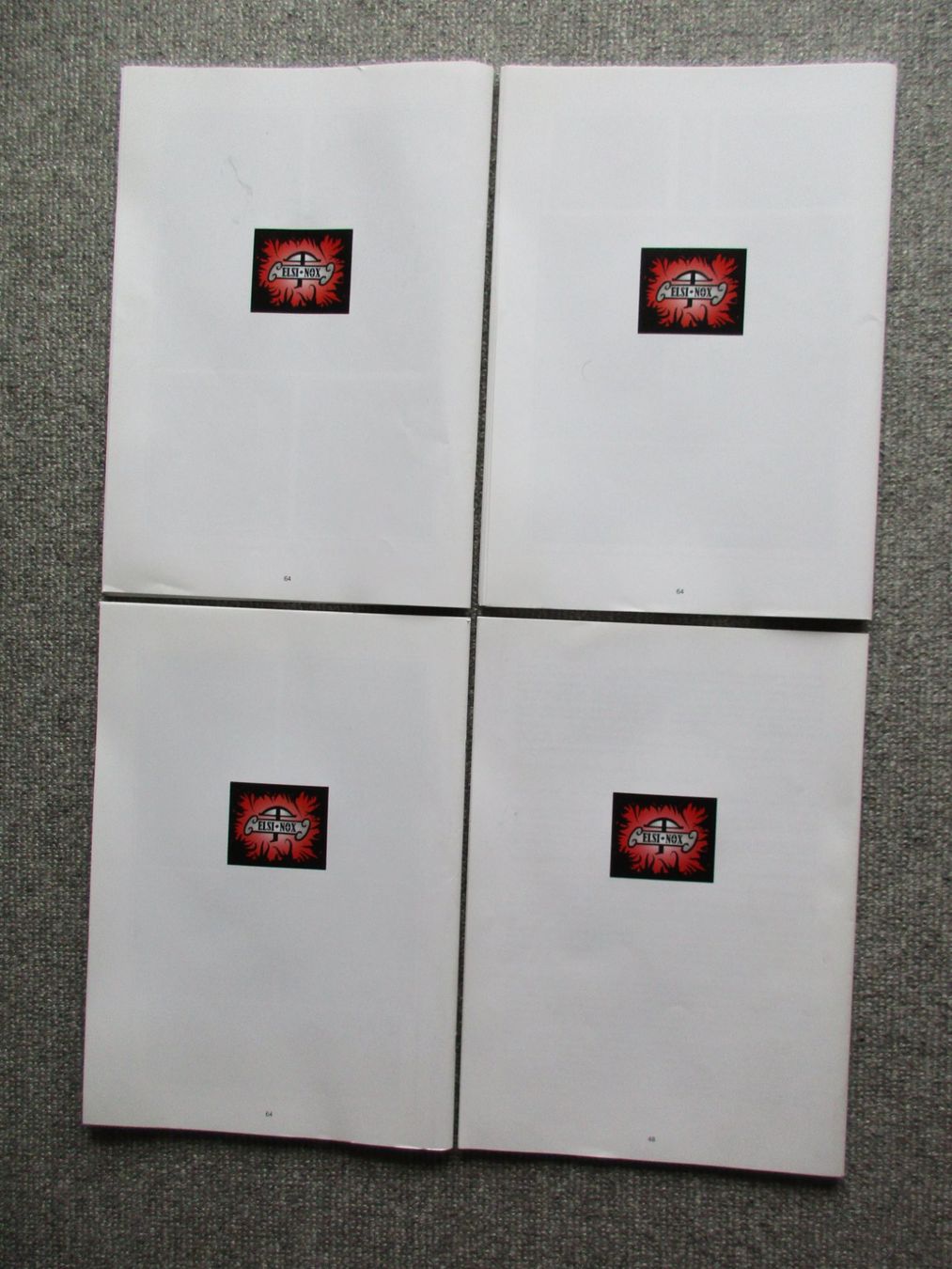 4 X Victorinox Taschenmesser-Kataloge über die 84mm Modelle (Neu