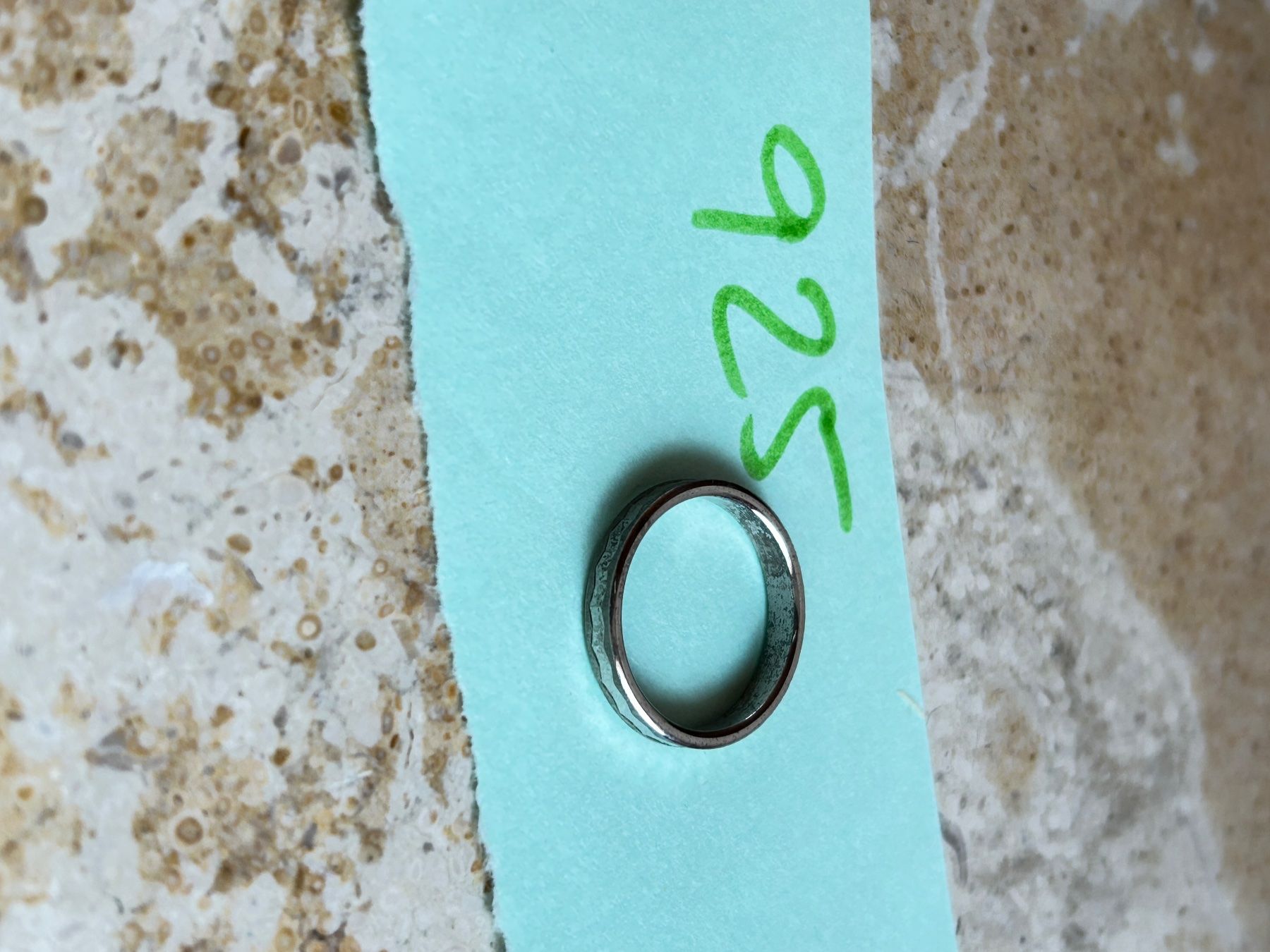 Anelli: Zehenring  oder Fingerring Silber GEOMETRISCH (50) – Usato da Laufen venduto da belleskulptur 3