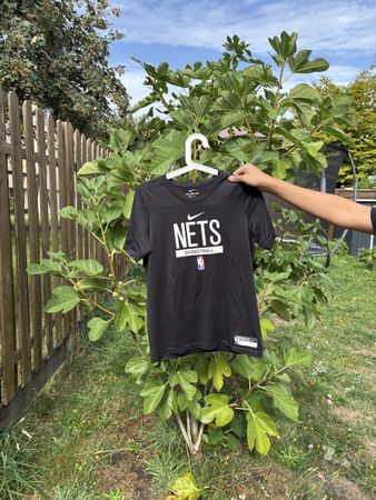 T-shirt Nike NBA Nets Dri-Fit enfant taille L noir