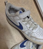 Nike Sneaker weiss blau Klettverschluss gebraucht 34