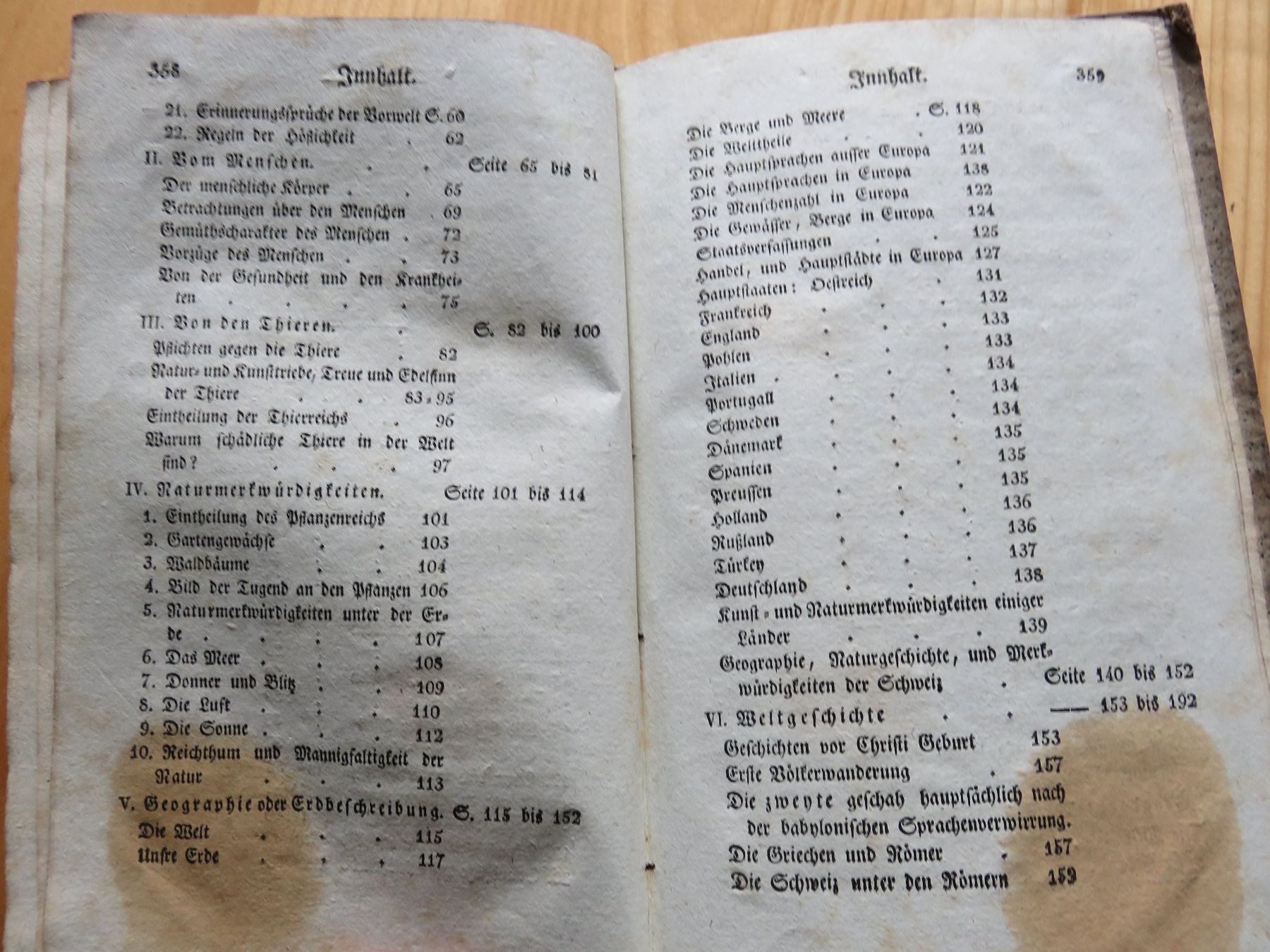 Libri: Schul- und Lesebuch von 1808, Bern – Usato da Reinach BL venduto da golf1997 4