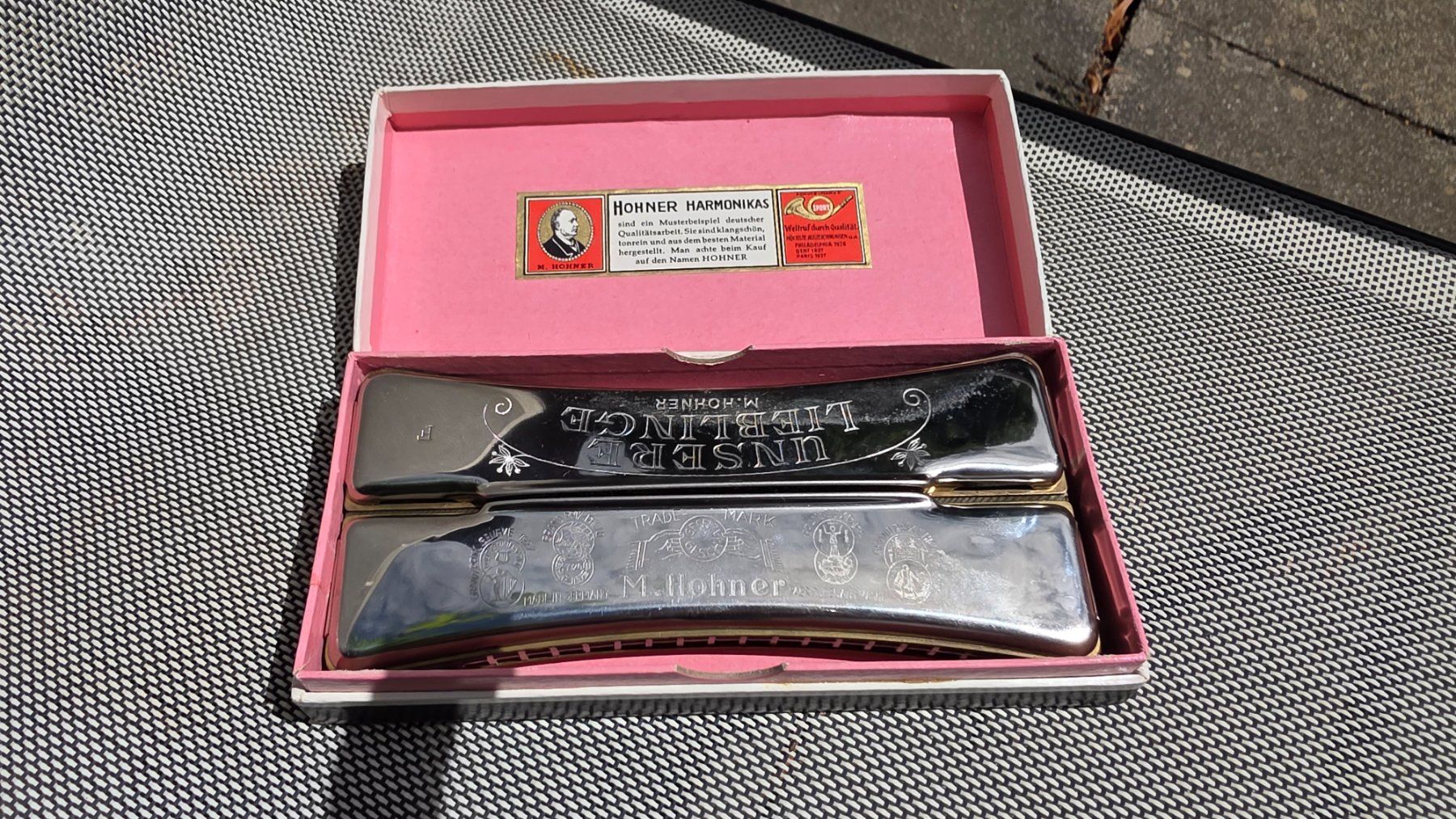 Hohner Strumenti musicali: Alte Mundharmonika  M.HOHNER – Usato da dornach venduto da hundeliebe01 2
