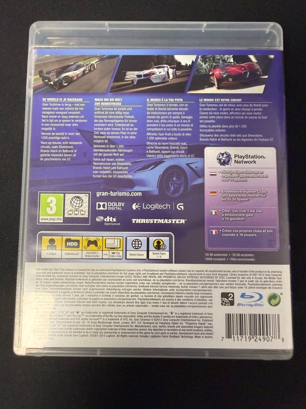 Sony Jeux: Gran Turismo 6 The Real Driving Emulator - PS3 – D'occasion à Pont-de-la-Morge par Darfal 2