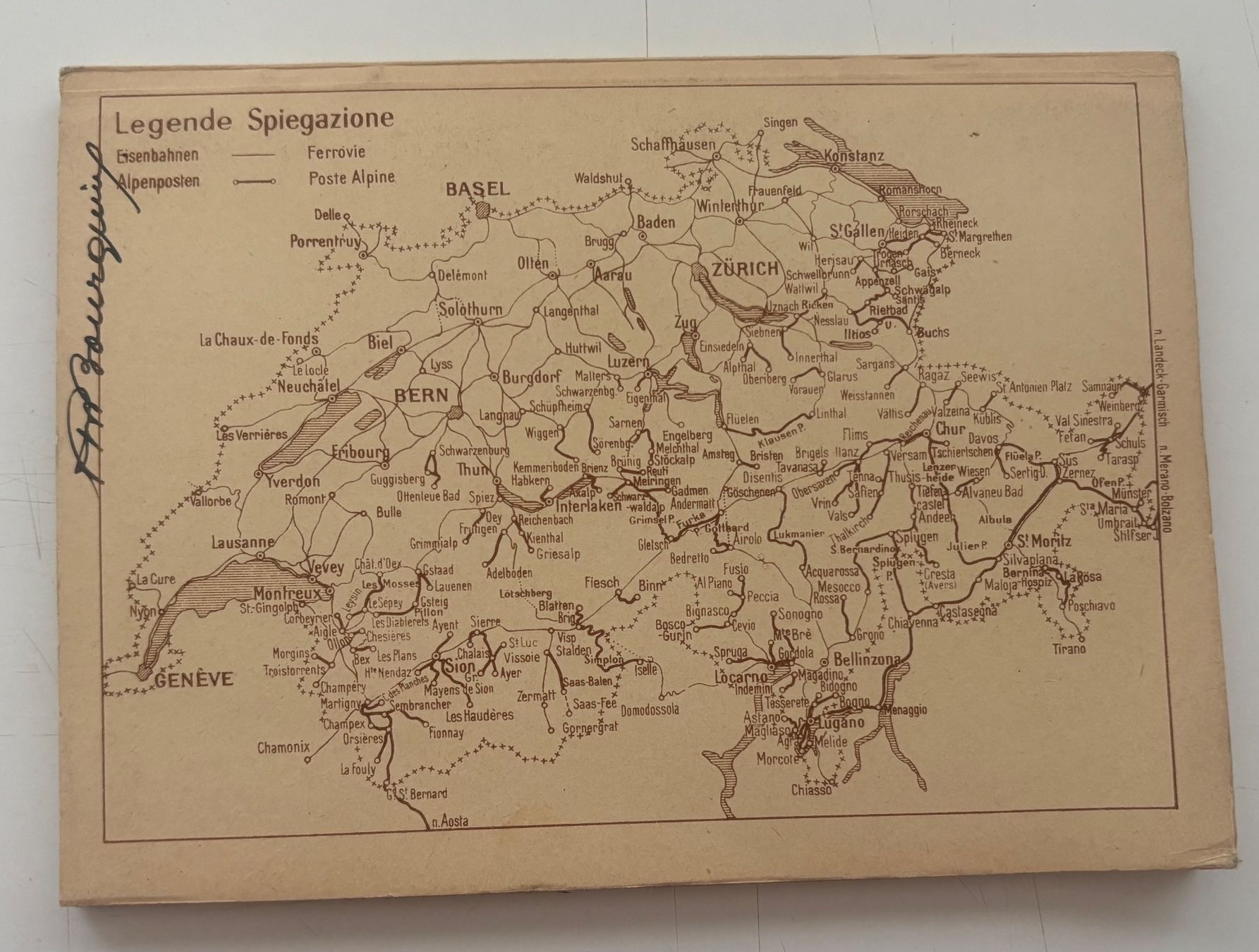 Libri: Strade Postali del Ticino Meridionale - Poststrassen im S... – Usato da Neuchâtel venduto da gefdeneuch 1
