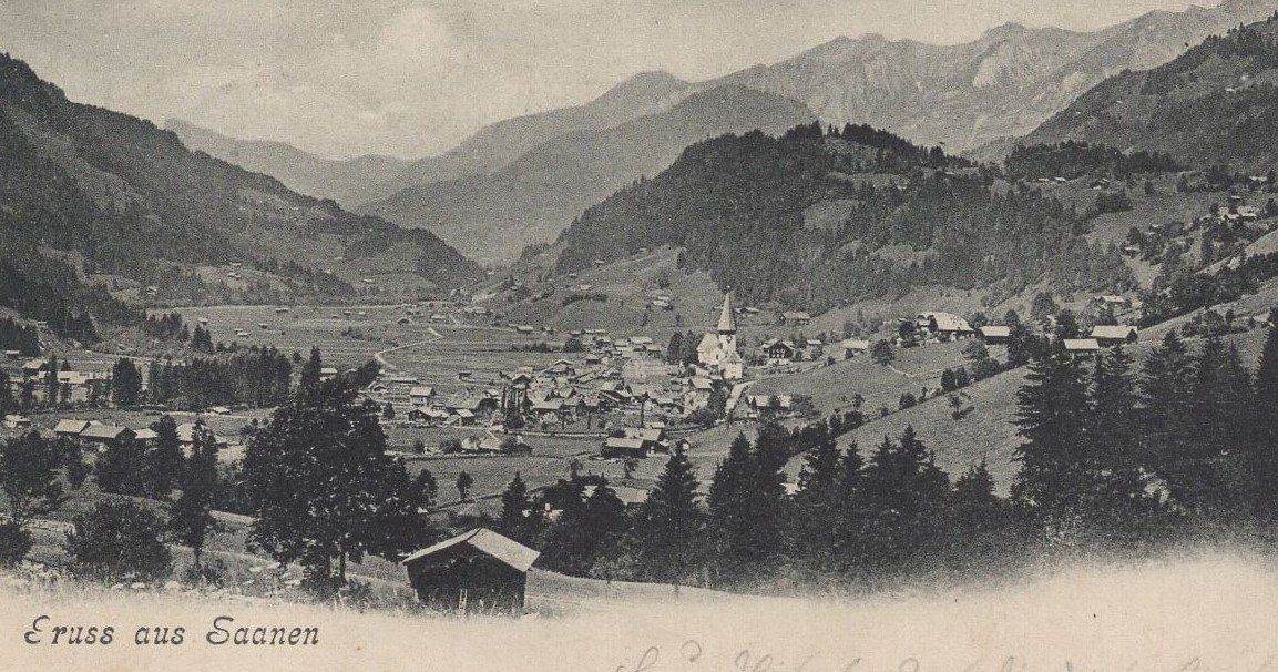 Cartoline postali: Gruss aus Saanen 1903 – Usato da Aarau venduto da kufi44 1