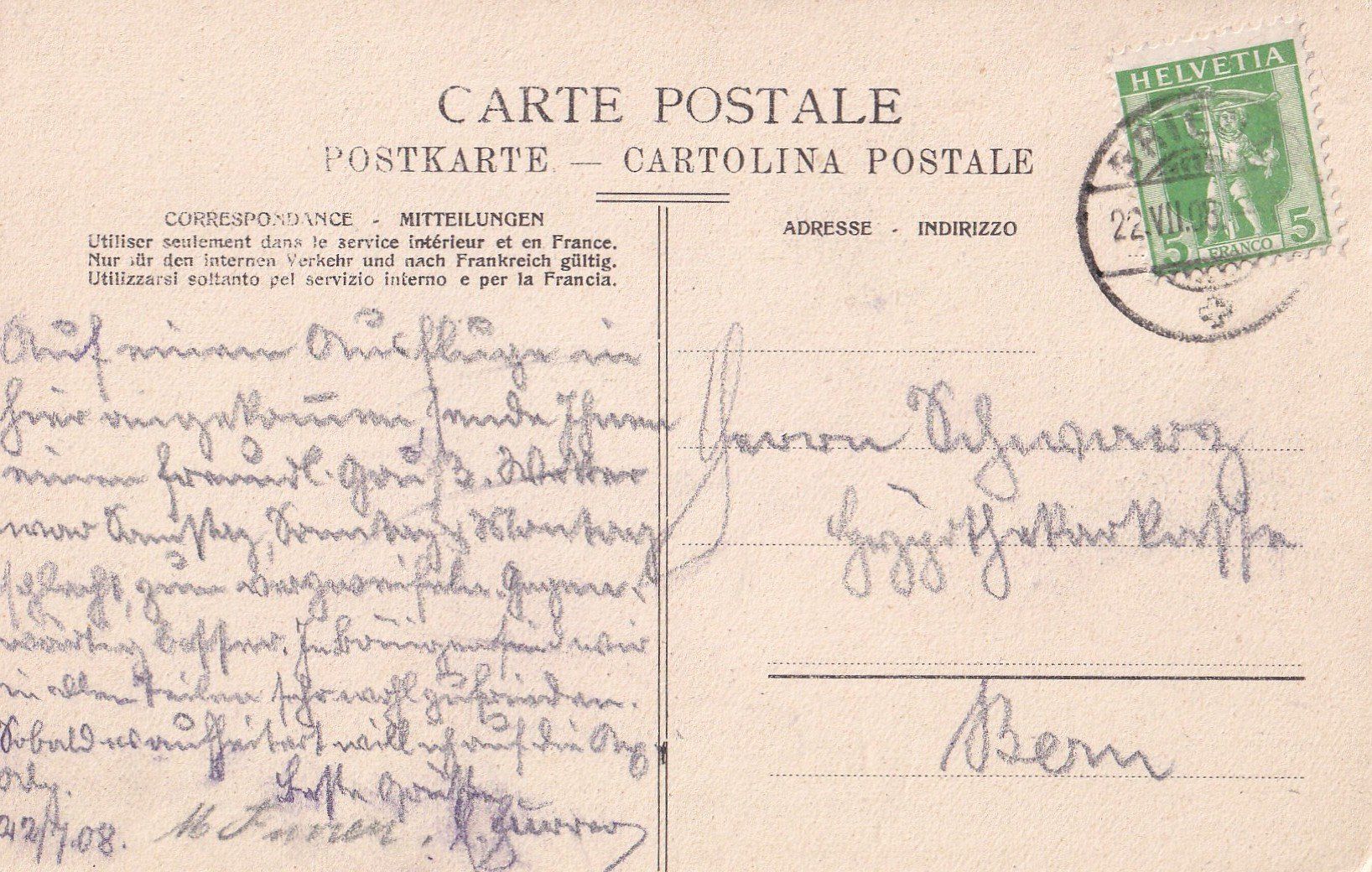 Cartes postales: Brienz Teilansicht – D'occasion à Olten par clotaldi 1