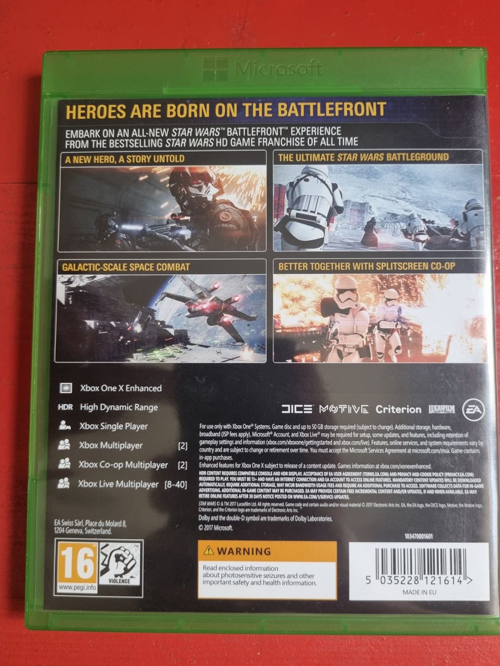 Microsoft Giochi: Star Wars Battlefront II per Xbox One – Usato da Pollegio venduto da Isaaaa96 1