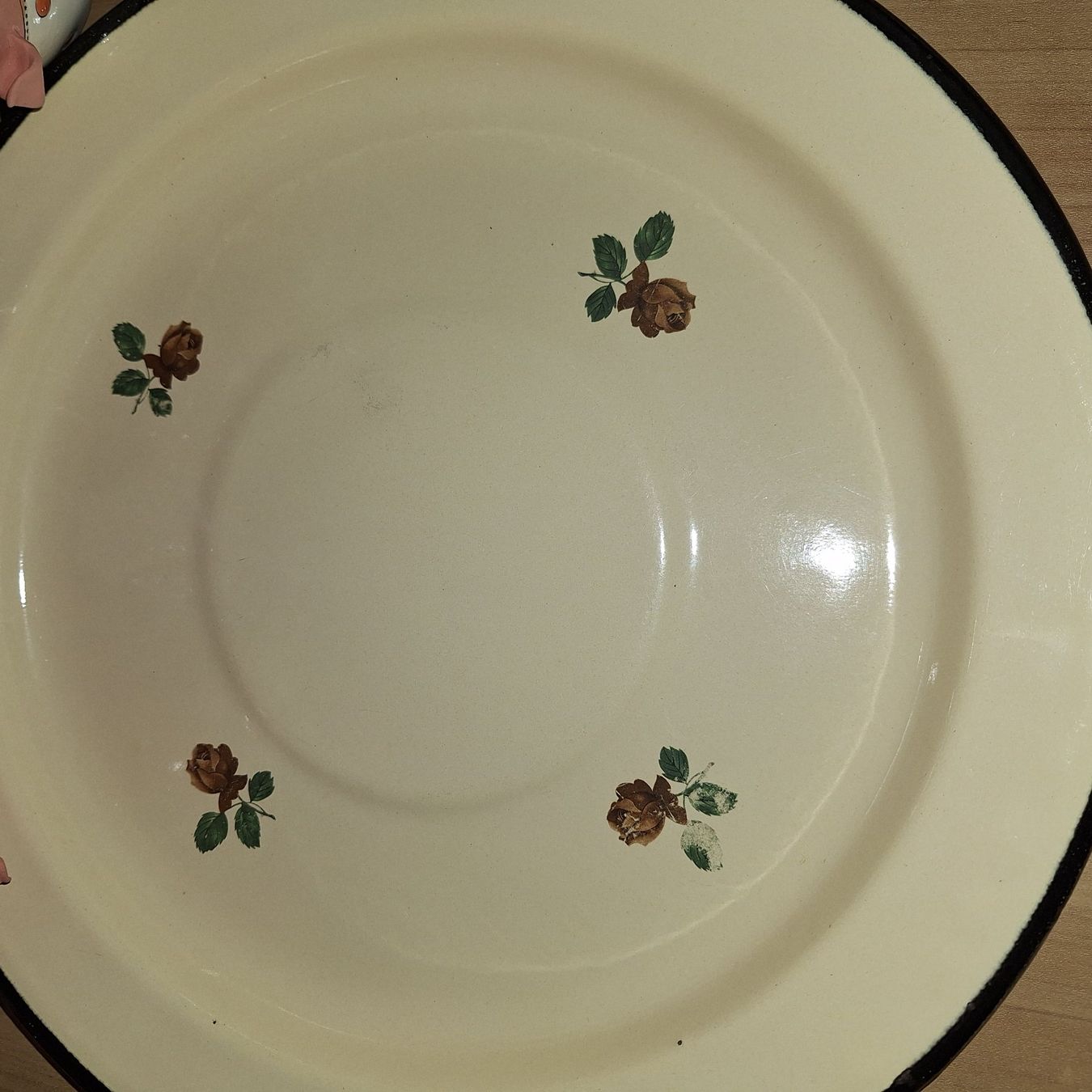 Piatti: Teller mit Rosenmuster, Vintage! – Usato da spreitenbach venduto da lumbalplatte