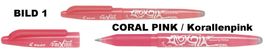 Pilot Roller mit Deckel ** Frixion Ball 07 ** CORALPINK