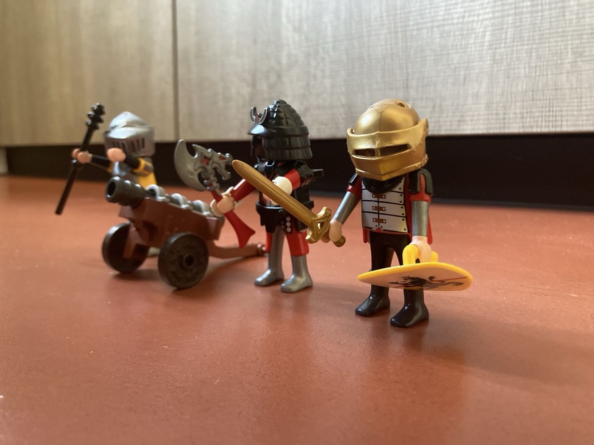 Playmobil Giocattoli: Playmobil Ritter Figuren mit Kanone – Usato da Spiegel b. Bern venduto da Thoemub 2