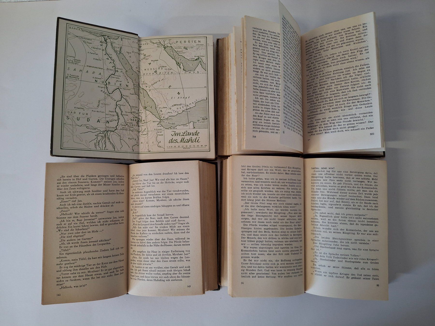 Libri: Karl May Klassiker - 4 Bände – Usato da Reichenburg venduto da AK307 2