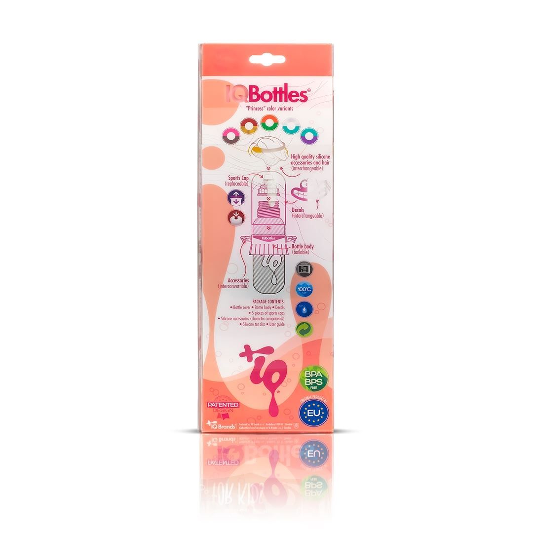 Borracce & Thermos: IQBottles Princess Orange, Trinkflasche – Nuovo e nell'imballaggio originale da Wettingen venduto da kochshop 2