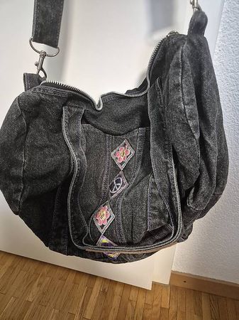 Sac en jeans noir