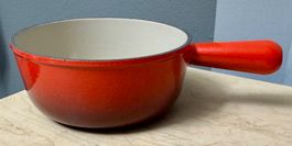 Kleines Cousances Fondue Caquelon Gusseisen 18 cm