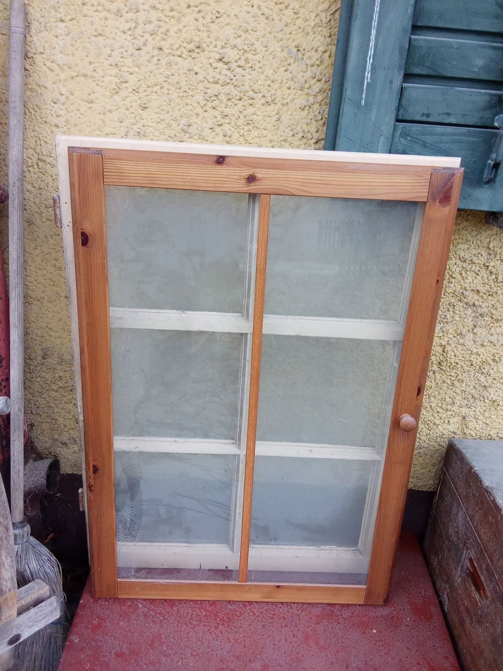 Finestre: Holzfenster 63 x 89 cm Mittelsprosse – Usato da Siblingen venduto da Jayuah