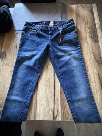Jean Rainbow Skinny Taille 38 neuf