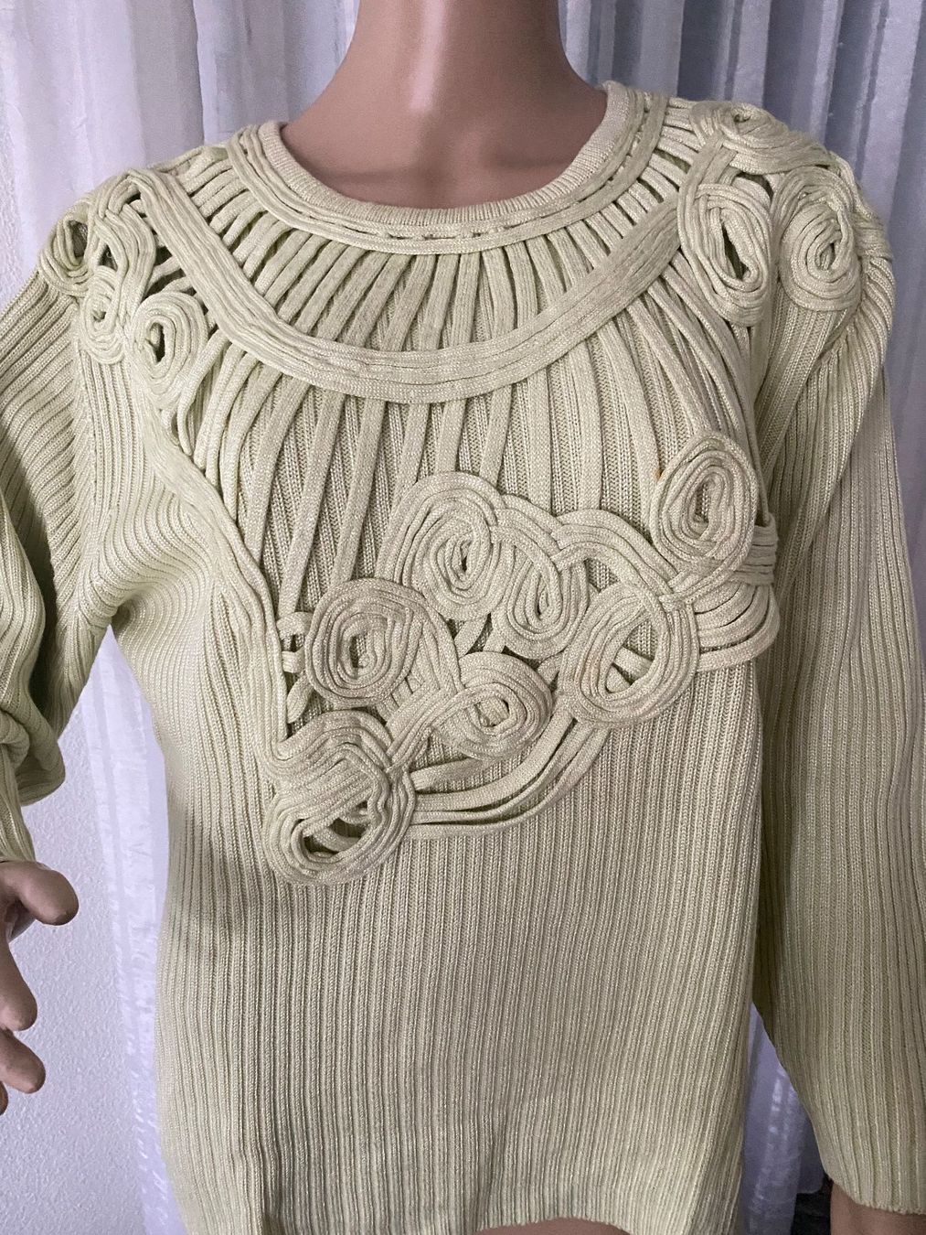 Maglioni & Felpe: Spezieller seltener APART Damenstrickpullover,hellgrün,40/42 – Nuovo (secondo la descrizione) da Winkel venduto da ferrari2022 2