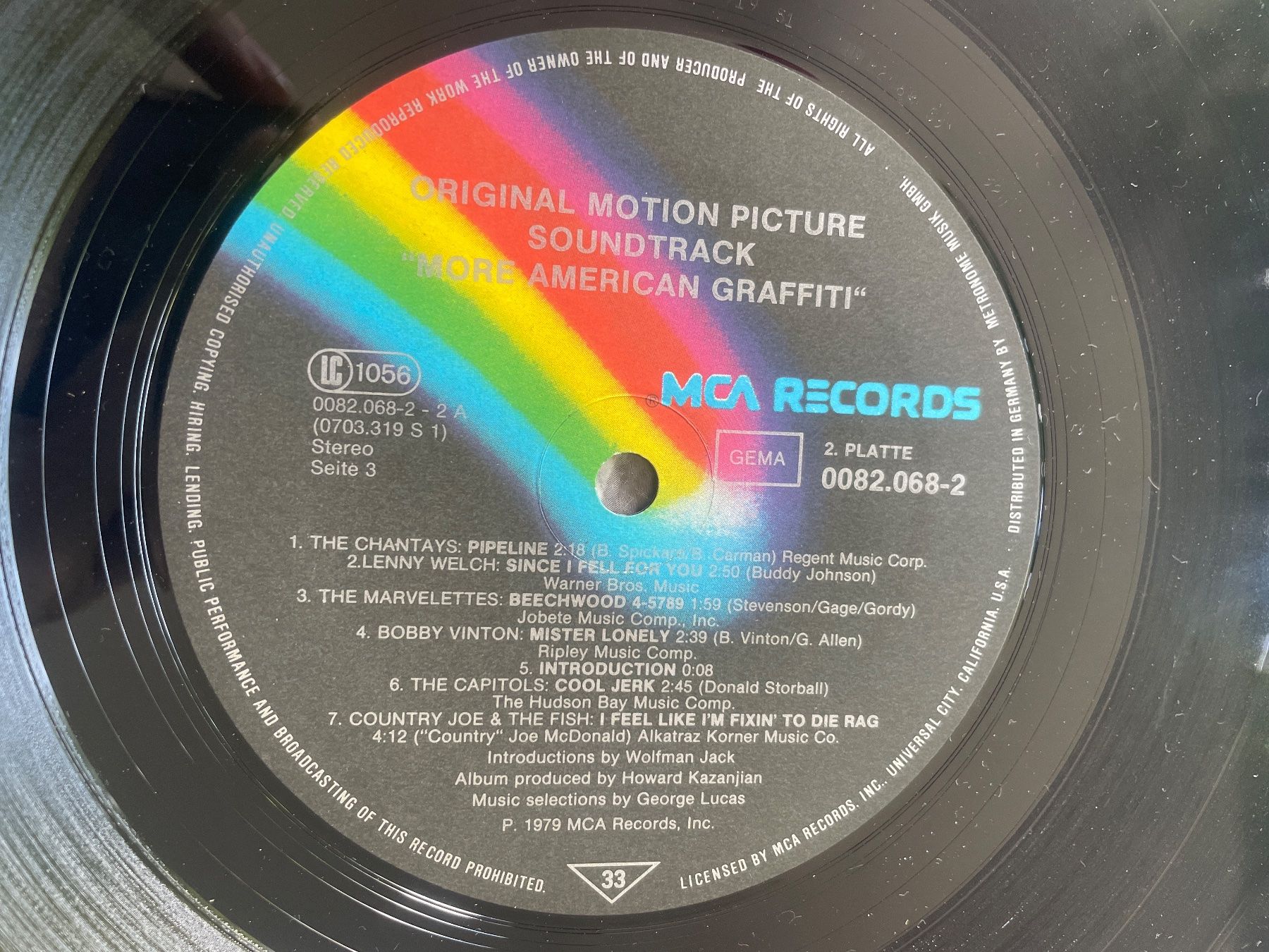 Dischi in vinile: S360 American Graffiti/More – Usato da Frutigen venduto da Philippe_jsp 1